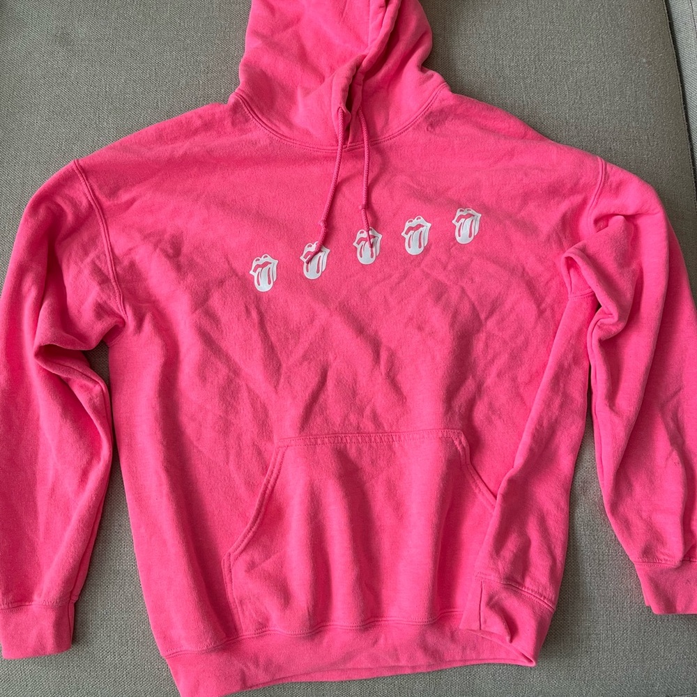 Hot pink sweatshirt